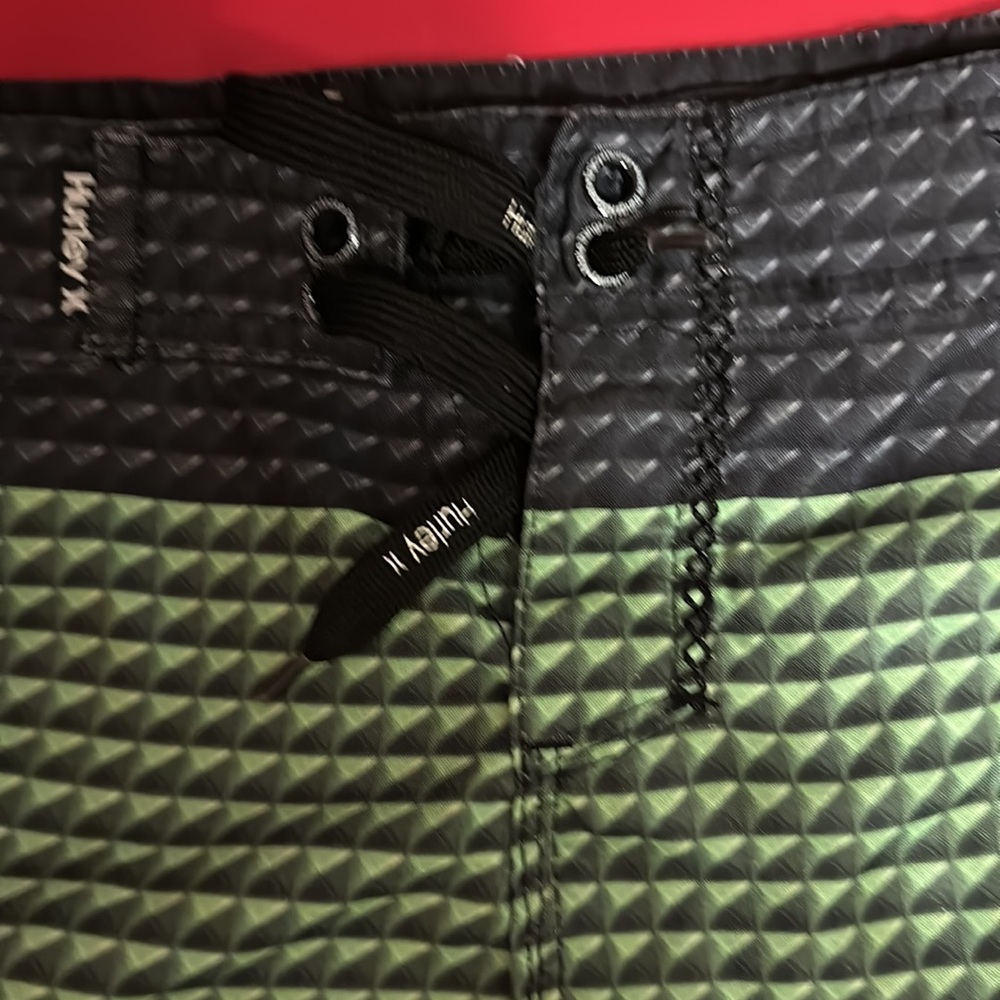 Boys size 7 bundle of Batman shorts & top. And Hurley swim trunks. - Picture 3 of 12